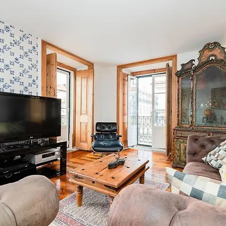 Apartamento Portuguese Inspired Deco, Downtown Flat For 6 Lisboa