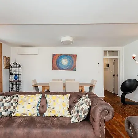 Portuguese Inspired Deco, Downtown Flat For 6 * Lisboa