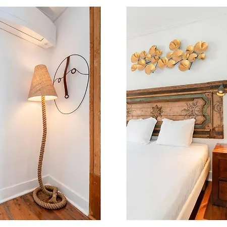 Portuguese Inspired Deco, Downtown Flat For 6 * Lisbon